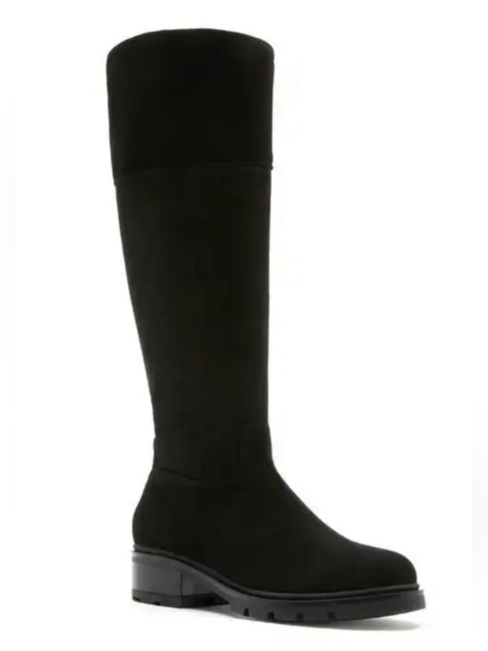 NEW La CANADIENNE Black Over-the-Knee Suede Boot 8.5